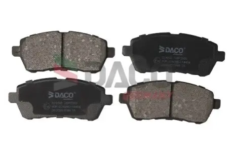 Колодки гальмівні (передні) Ford Fiesta 08 DACO Germany 321008