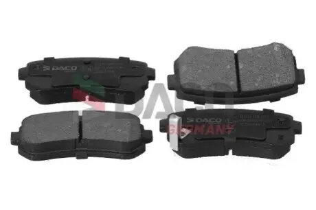 Колодки гальмівні (задні) Hyundai Creta/ix20/Sonata/Kia Ceed/Optima/Picanto 10 DACO Germany 321315