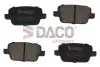 Колодки гальмівні (задні) Ford Kuga 08-/Mondeo 07-15 (к-кт) DACO Germany (322019) зображення 1
