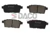 Колодки гальмівні (задні) Mazda CX-7 06-14/CX-9/Ford Edge (USA) 06 DACO Germany (322246) зображення 1