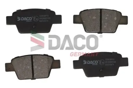 Колодки гальмівні (задні) Fiat Bravo II 07-14/Stilo 01-08/Linea 07-/Multipla 99-10/Lancia Delta 08 DACO Germany 322366