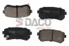 Колодки гальмівні (задні) Hyundai Creta/ix20/Sonata/Kia Ceed/Optima/Picanto 10 DACO Germany (323521) зображення 1