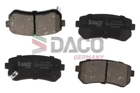 Колодки гальмівні (задні) Hyundai Creta/ix20/Sonata/Kia Ceed/Optima/Picanto 10 DACO Germany 323521