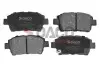 Колодки гальмівні (передні) Toyota Corolla 01-08/Prius 00-04/Yaris 99-05 DACO Germany (323936) зображення 1