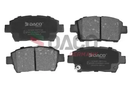 Колодки гальмівні (передні) Toyota Corolla 01-08/Prius 00-04/Yaris 99-05 DACO Germany 323936