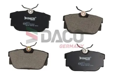 Колодки гальмівні (задні) VW T4 1.9/2.5D/TDI 96 DACO Germany 324732