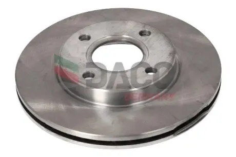 Диск гальмівний (передній) Ford Fiesta 95-13/Focus 98-07 (258x22) DACO Germany 602590