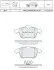 DAFMI гальм. колод. передн. FORD Mondeo 07- S-MAX 06- Galaxy 06 DAFMI / INTELLI (D119E) зображення 1