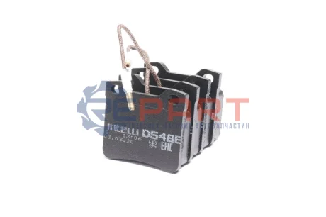 Фото Тормозные колодки дисковые DAFMI / INTELLI (D548E) изображение 1