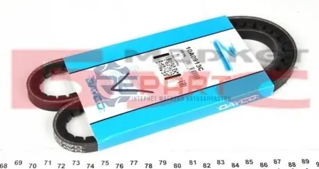 Фото 1 — Ремінь генератора Fiat Ducato 1.9D/2.5D, -94 DAYCO (10A0913C) Фото Ремінь генератора Fiat Ducato 1.9D/2.5D, -94 DAYCO (10A0913C) зображення 1