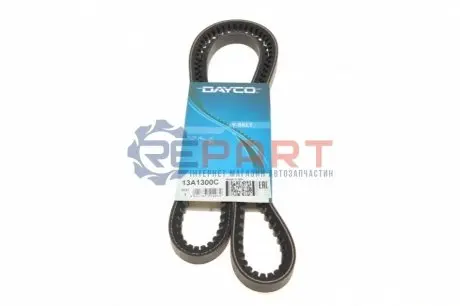Фото Ремінь генератора MB 609-814 DAYCO (13A1300C) зображення 1