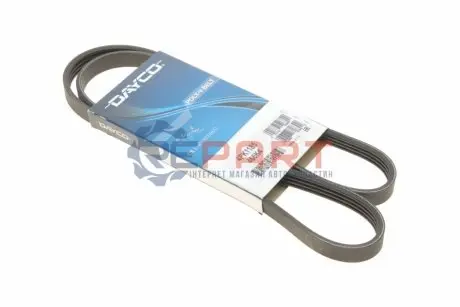Поліклиновий ремінь MAZDA 323 II, 323 III NISSAN MAXIMA III RENAULT RAPID TOYOTA 4 RUNNER II, YARIS, YARIS VERSO 1.1-3.0 11.80-11.05 DAYCO 4PK1185 Купити в Україні