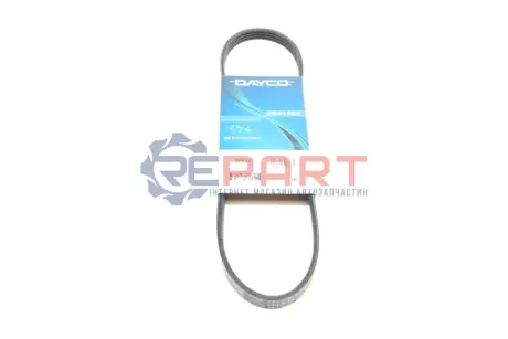 Фото 1 — Ремінь генератора Fiat Bravo/Hyundai Getz 1.1-1.4 92-09 DAYCO (4PK747) Фото Ремінь генератора Fiat Bravo/Hyundai Getz 1.1-1.4 92-09 DAYCO (4PK747) зображення 1