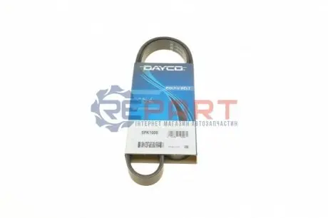 Ремень генератора поликлиновый DAYCO 5PK1000 Купить в Украине