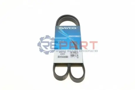 Ремінь генератора Renault Kangoo 1.5 dCi (5PK1135) DAYCO 5PK1137 Купити в Україні