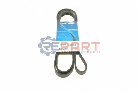 Фото 1 — Ремень генератора поликлиновый DAYCO (5PK2060) Фото Ремень генератора поликлиновый DAYCO (5PK2060) изображение 1