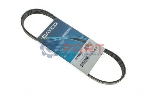 Фото 1 — Ремінь генератора Ford Fiesta V/Fusion/Mondeo IV/Mazda 2/3/5 1.25-2.3 01-15 DAYCO (5PK690EE) Фото Ремінь генератора Ford Fiesta V/Fusion/Mondeo IV/Mazda 2/3/5 1.25-2.3 01-15 DAYCO (5PK690EE) зображення 1