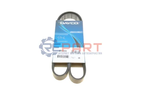 Ремінь генератора Ford Focus 1.6i (6EPK1059) DAYCO 6PK1059 Купити в Україні