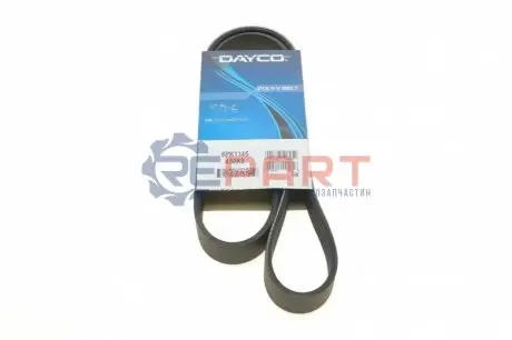 Фото Ремінь генератора Renault Master 2.5dCi (-AC) DAYCO (6PK1145) зображення 1