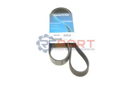 Ремінь генератора VW T5 3.2 V6 03-09 DAYCO 6PK1264 Купити в Україні