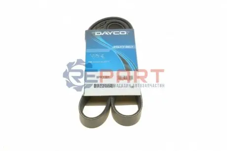 Поліклиновий ремінь FORD SCORPIO II OPEL ASTRA H, ASTRA H GTC, ZAFIRA B 1.9D/2.9 10.94-04.15 DAYCO 6PK1381 Купити в Україні