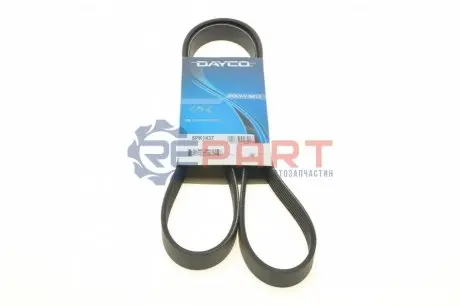 Фото Ремінь генератора Citroen Berlingo/Fiat Scudo 1.9D (1868) DAYCO (6PK1437) зображення 1