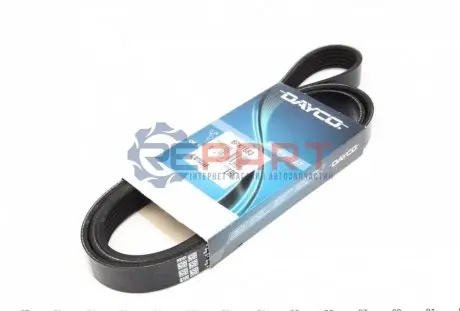 Поліклиновий ремінь VOLVO 850, S70, S80 I, V70 I FORD FIESTA, FIESTA IV, FIESTA V, FUSION OPEL ASTRA J, ASTRA J GTC, ASTRA K, CASCADA, INSIGNIA B, INSIGNIA B GRAND SPORT 1.3-2.8D 08.95 DAYCO 6PK1683 Купити в Україні