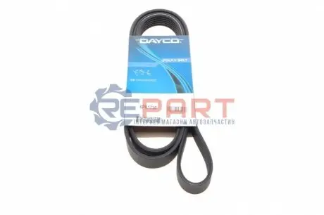 Ремінь генератора BMW 3 (E46)/Audi A6 1.8i/2.7i 00- DAYCO 6PK1736 Купити в Україні