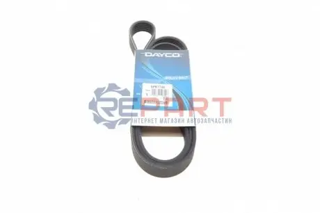 Ремінь генератора VW LT 2.5TDI 96-01/Peugeot Expert 1.9D/2.0HDI 98- DAYCO 6PK1740 Купити в Україні