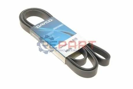 Фото 1 — Ремінь генератора VW Crafter 2.5TDI (+AC) DAYCO (6PK2585) Фото Ремінь генератора VW Crafter 2.5TDI (+AC) DAYCO (6PK2585) зображення 1
