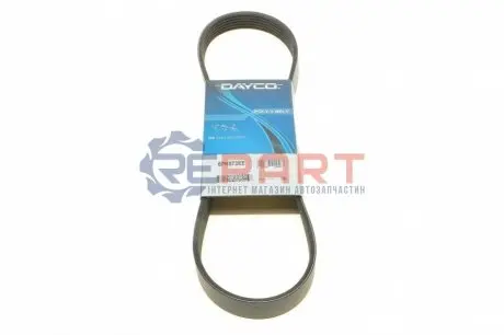 Фото Ремінь генератора Citroen Jumper/Peugeot Boxer 2.0/2.2HDi 04- (-AC)/Opel Movano 2.5D DAYCO (6PK873EE) зображення 1