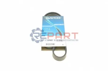 Поліклиновий ремінь AUDI A3 MITSUBISHI MIRAGE / SPACE STAR VI SEAT INCA, LEON, TOLEDO II SKODA OCTAVIA I VW BORA, BORA I, CADDY, CADDY II, CADDY III, CORRADO, GOLF IV 1.0-2.0 04.93 DAYCO 6PK906 Купити в Україні