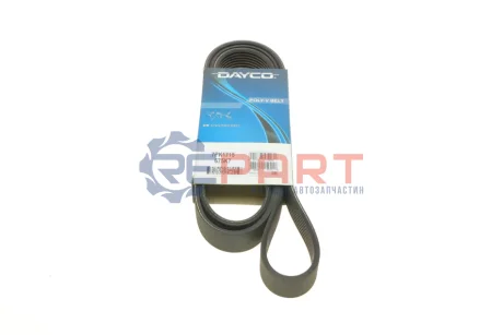 Фото 1 — Ремінь генератора Hyundai H-1/Kia Sorento 2.5CRDi 08- DAYCO (7PK1715) Фото Ремінь генератора Hyundai H-1/Kia Sorento 2.5CRDi 08- DAYCO (7PK1715) зображення 1