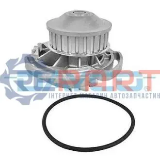 Фото Помпа води Audi 50/80/VW Golf/Jetta/Passat/Polo 0.9-1.3 74-94 (B/B) (8 лоп) DAYCO (DP167) зображення 1