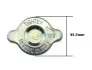 Фото Кришка радіатора Renault Koleos 08-/Toyota Corolla/Mazda 323/Mitsubishi Lancer 84- (0.9bar) DAYCO (DRC002) зображення 1