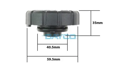 Крышка бачка расширительного MB Sprinter/Vito (W447) OM622 14- DAYCO DRC046