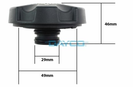 Кришка бачка розширювального BMW 1 E81/F20/2 F22/F87/3 E93/F30/4 F33/5 F10/6 F12 04- DAYCO DRC049