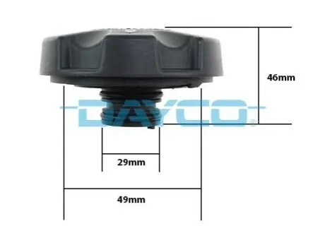 Кришка бачка охолоджуючої рідини DAYCO DRC050 Купити в Україні