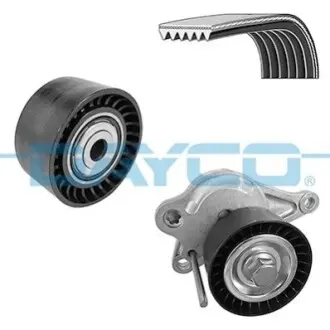 Фото 1 — Комплект ременя генератора Renault Megane II/III 2.0 dCi 05- (7PK1705) DAYCO (KPV1143) Фото Комплект ременя генератора Renault Megane II/III 2.0 dCi 05- (7PK1705) DAYCO (KPV1143) зображення 1