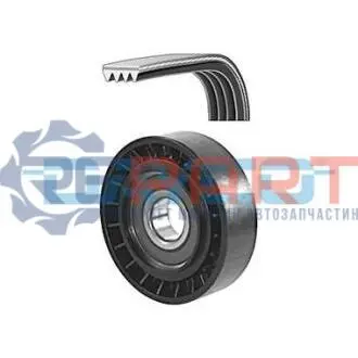 Комплект поликлинових ременів (з роликами) ALFA ROMEO 155 FIAT BRAVA, BRAVO I, MAREA, MULTIPLA LANCIA DEDRA, DELTA II, LYBRA 1.6-2.0 02.92-06.10 DAYCO KPV157