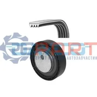 Комплект поликлинових ременів (з роликами) IVECO DAILY III FIAT DUCATO 2.3D 12.01 DAYCO KPV162 Купити в Україні