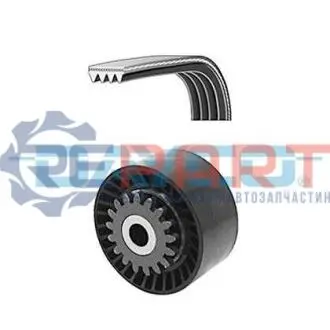 Комплект поликлинових ременів (з роликами) RENAULT TWINGO II 1.2 03.07-09.14 DAYCO KPV211