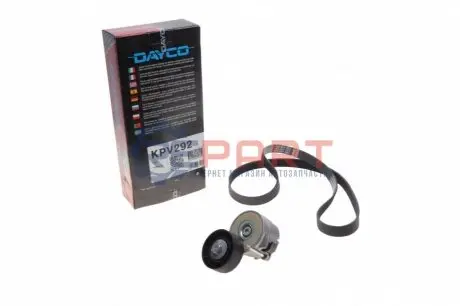 Фото 1 — Комплект ременя генератора Opel Astra 09-14/Corsa 1.3 CDTI 06-14 DAYCO (KPV292) Фото Комплект ременя генератора Opel Astra 09-14/Corsa 1.3 CDTI 06-14 DAYCO (KPV292) зображення 1