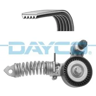 Комплект поликлинових ременів (з роликами) OPEL AGILA A, ASTRA G, ASTRA G CLASSIC, ASTRA H, ASTRA H CLASSIC, ASTRA H GTC, CORSA B, CORSA C, CORSA D, MERIVA A 1.0-1.4LPG 02.98 DAYCO KPV344