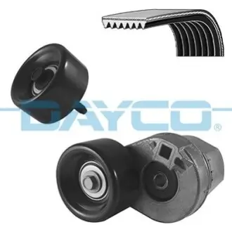 Комплект поликлинових ременів (з роликами) FORD TRANSIT 2.4D 04.06-08.14 DAYCO KPV406 Купити в Україні