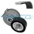 Комплект поликлинових ременів (з роликами) FORD C-MAX II, FOCUS III, GALAXY II, GALAXY MK II, GRAND C-MAX, KUGA I, KUGA II, MONDEO IV, S-MAX 2.0D 05.06-12.19 DAYCO KPV411