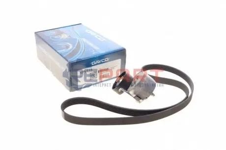 Фото 1 — Комплект ременя генератора Fiat Punto 1.3D 05- DAYCO (KPV413) Фото Комплект ременя генератора Fiat Punto 1.3D 05- DAYCO (KPV413) зображення 1