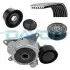 Комплект поликлинових ременів (з роликами) LEXUS IS II TOYOTA AURIS, AVENSIS, COROLLA, RAV 4 III, VERSO 2.0D/2.2D 08.05-10.18 DAYCO KPV443
