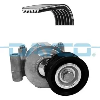 Комплект поликлинових ременів (з роликами) FORD C-MAX, FOCUS C-MAX, FOCUS II MAZDA 3, 5 1.8-2.0LPG 10.03 DAYCO KPV696