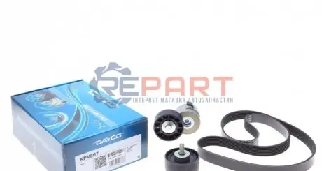 Комплект ременя генератора Iveco Daily VI 2.3D 14 DAYCO KPV867